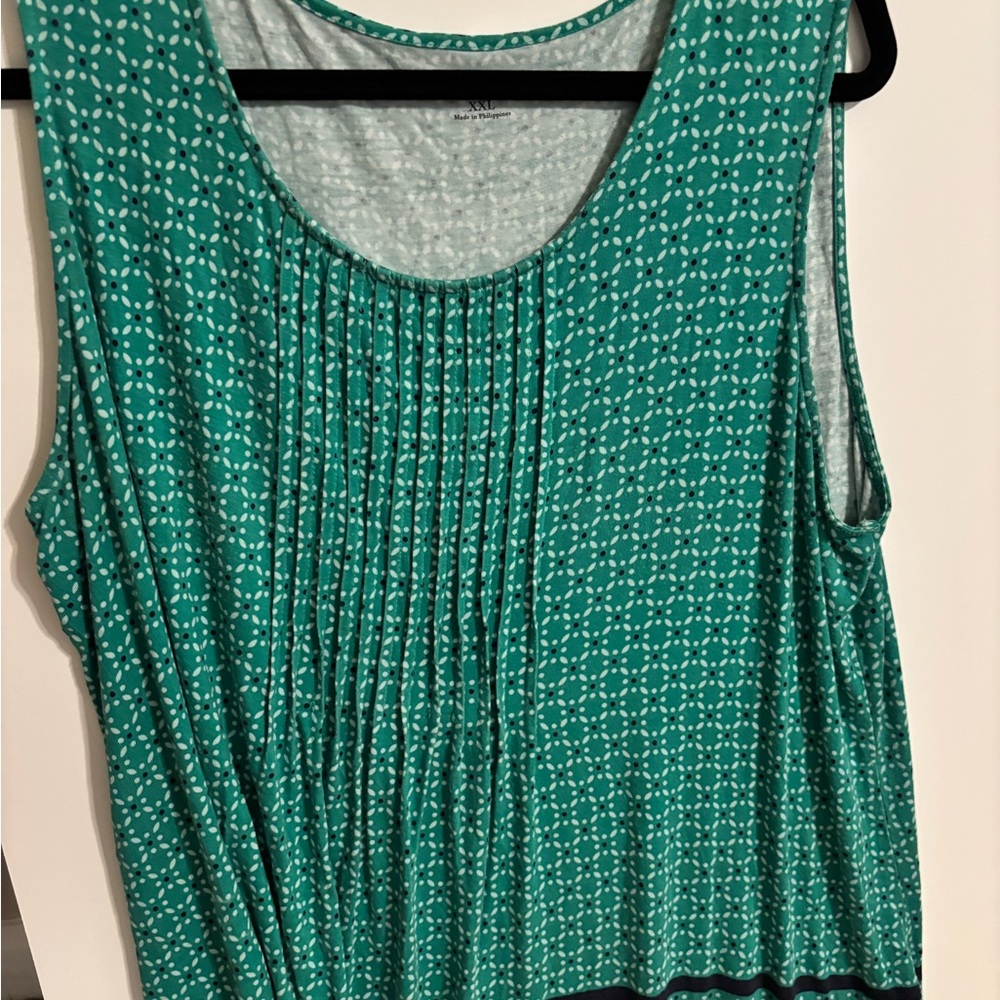 Croft & Barrow Green Tank Top